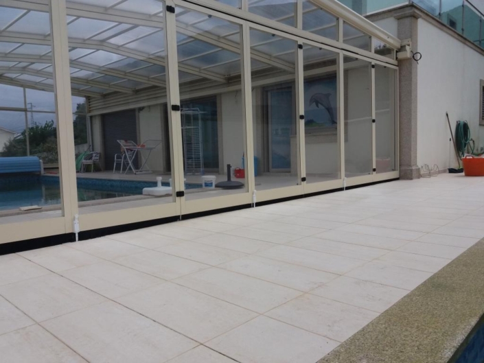 Cubiertas de piscinas de grandes dimensiones
