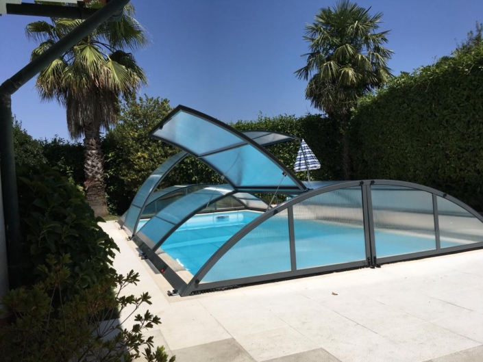 Cubierta de piscinas para particulares